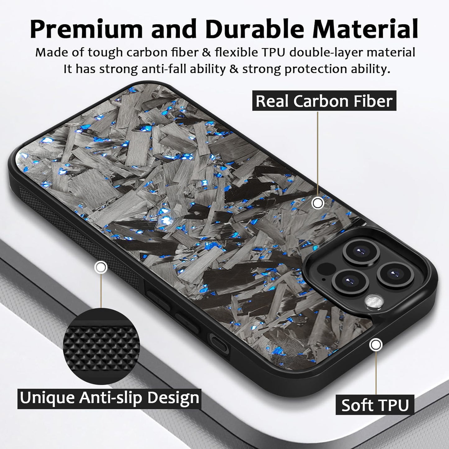 Magnetic Carbon Fibre Cases
