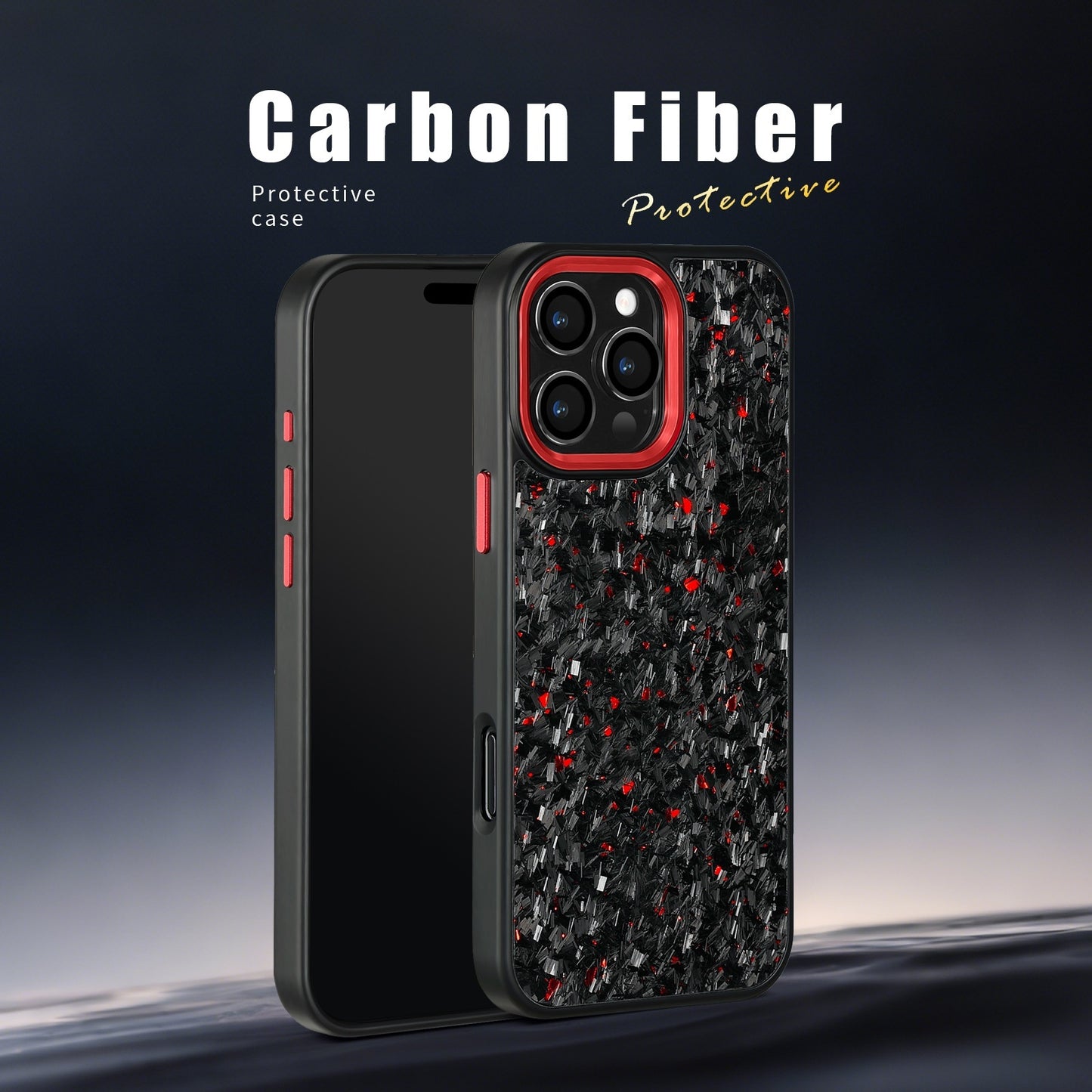 Metal Carbon Fiber Phone Case