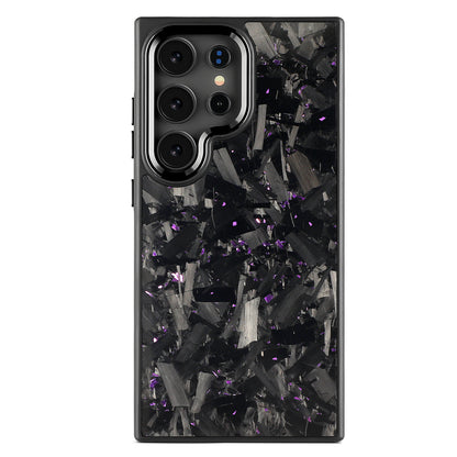 SAMSUNG Magnetic Forged Carbon Fiber Shell Phone Case Protective Sleeve